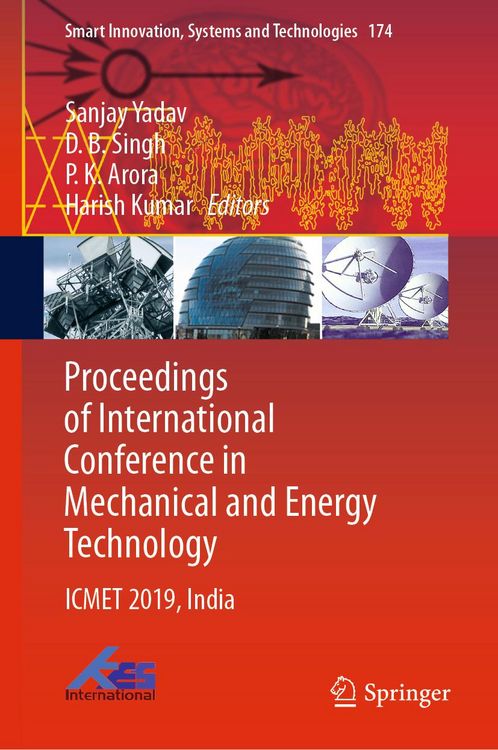 Produktbild: Proceedings of International Conference in Mechanical and Energy Technology