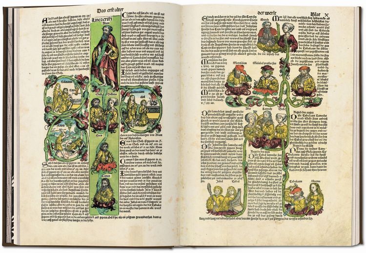 Produktbild: Schedel. Weltchronik - 1493. Kolorierte Gesamtausgabe