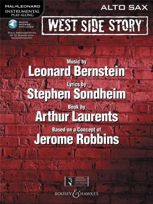 Produktbild: West Side Story for Alto Sax Instrumental Play-Along Book/Online Audio