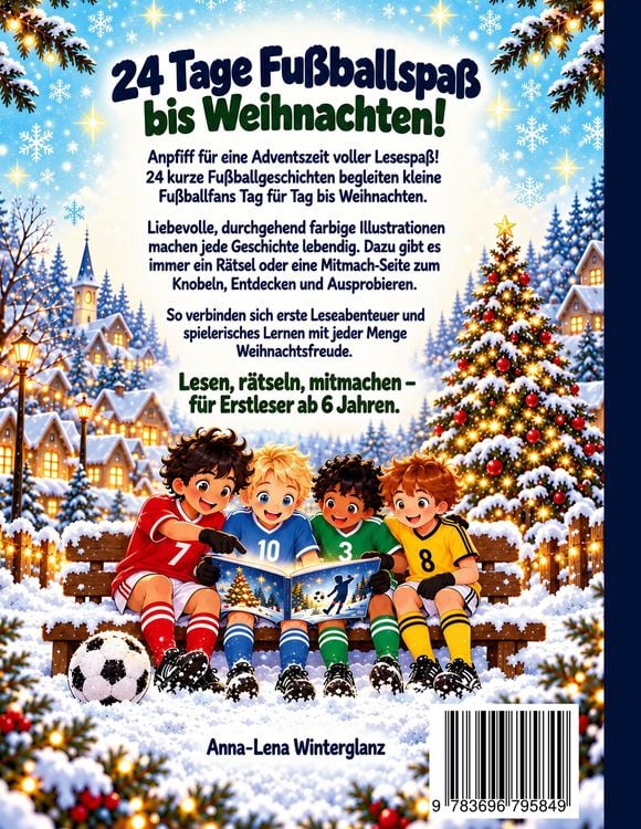 Produktbild: Fu&szlig;ball Adventskalender f&uuml;r Erstleser