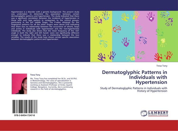 Produktbild: Dermatoglyphic Patterns in Individuals with Hypertension