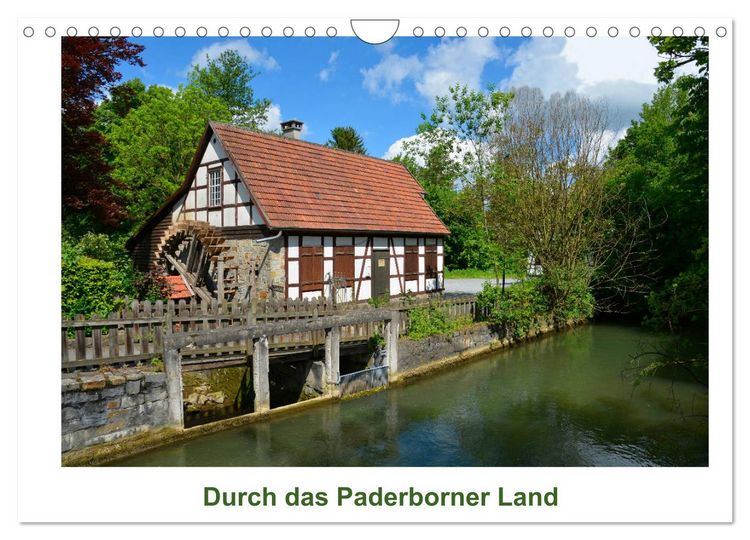 Produktbild: Durch das Paderborner Land (Wandkalender 2026 DIN A4 quer), CALVENDO Monatskalender