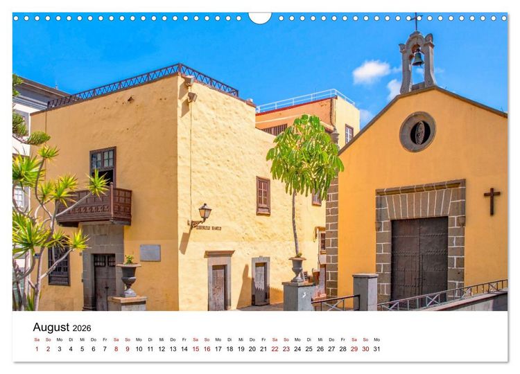 Produktbild: Las Palmas de Gran Canaria - eine gro&szlig;artige Stadt (Wandkalender 2026 DIN A3 quer), CALVENDO Monatskalender