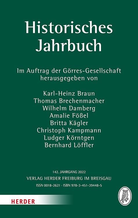 Produktbild: Historisches Jahrbuch