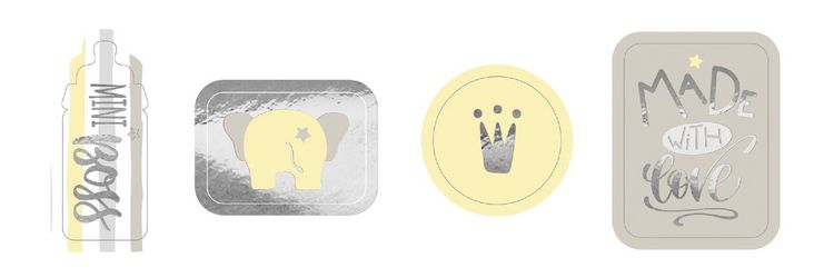 Produktbild: Designkarton "Baby"