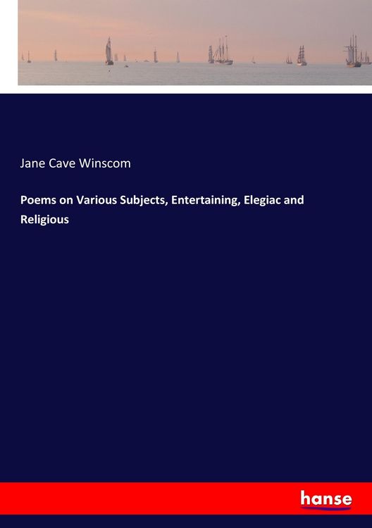 Produktbild: Poems on Various Subjects, Entertaining, Elegiac and Religious