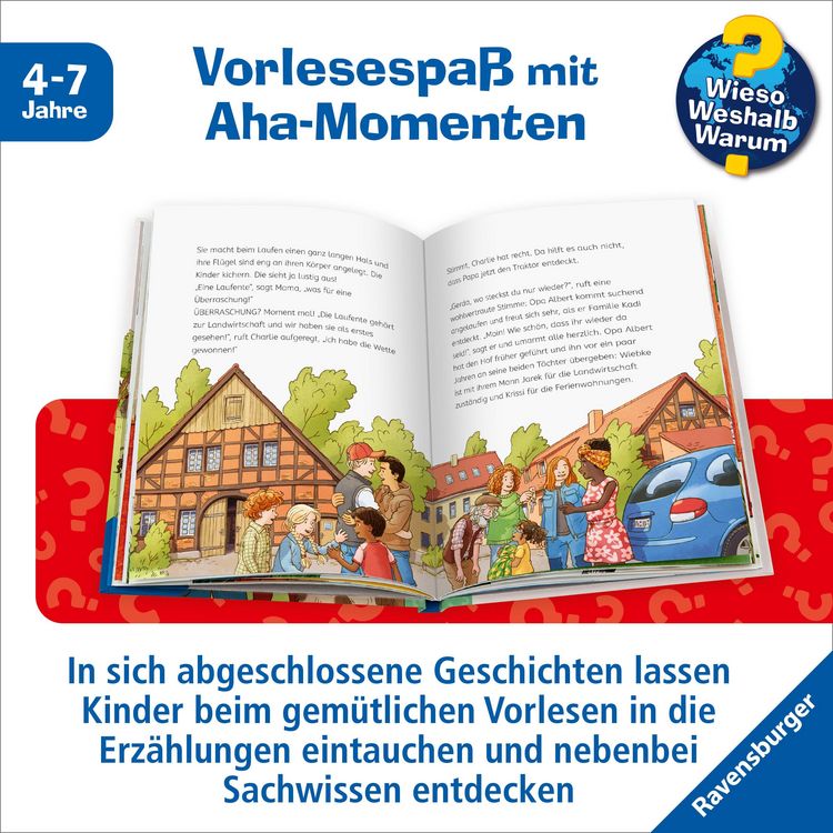 Produktbild: Wieso? Weshalb? Warum? Meine Vorlesegeschichten, Band 4 - Was entdecken wir auf dem Bauernhof?