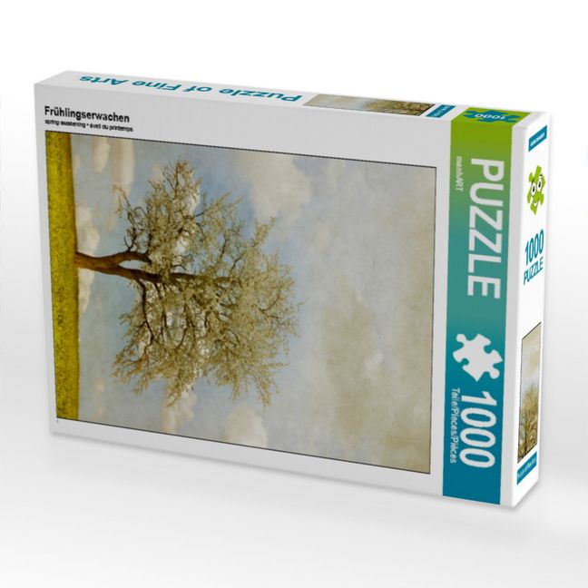 Produktbild: CALVENDO Puzzle Fr&uuml;hlingserwachen | 1000 Teile Lege-Gr&ouml;&szlig;e 64x48cm Foto-Puzzle f&uuml;r gl&uuml;ckliche Stunden