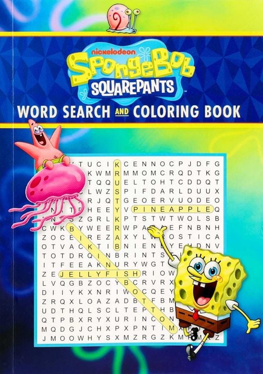 Produktbild: Spongebob Squarepants Word Search and Coloring Book