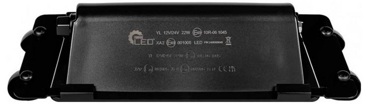 Produktbild: SecoR&uuml;t Frontblitzer / Stra&szlig;enr&auml;umer LED Blitzer 12&24 Volt Strobo LW0054 Saugnapf Orange