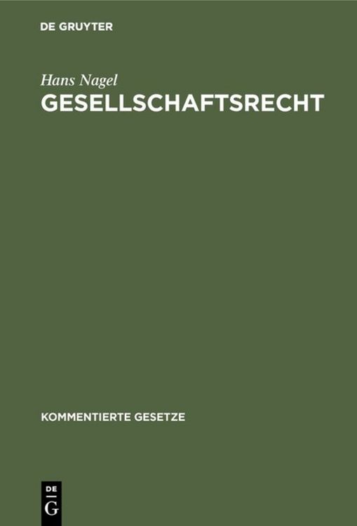 Produktbild: Gesellschaftsrecht