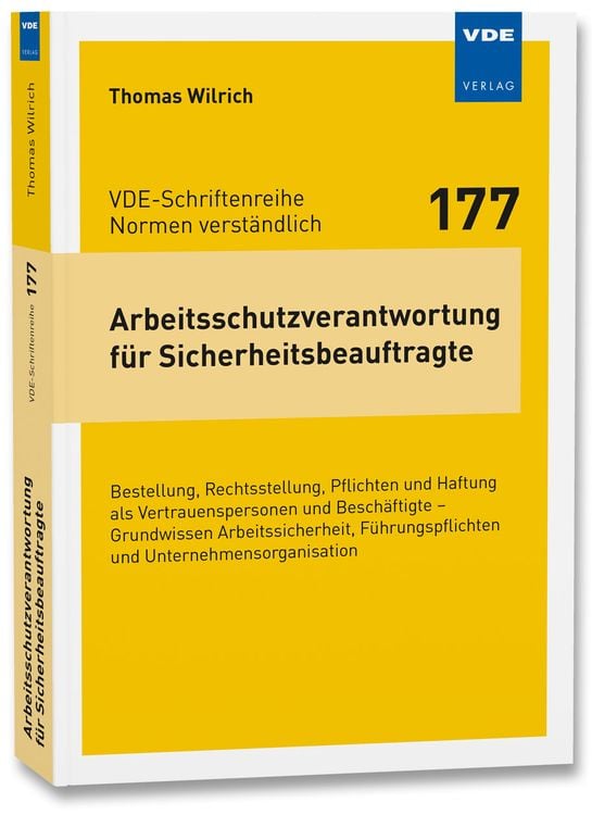 Produktbild: Arbeitsschutzverantwortung für Sicherheitsbeauftragte