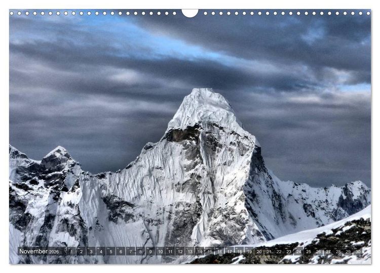 Produktbild: Himalaya - Gipfel des Sagarmatha Nationalparks (Wandkalender 2026 DIN A3 quer), CALVENDO Monatskalender