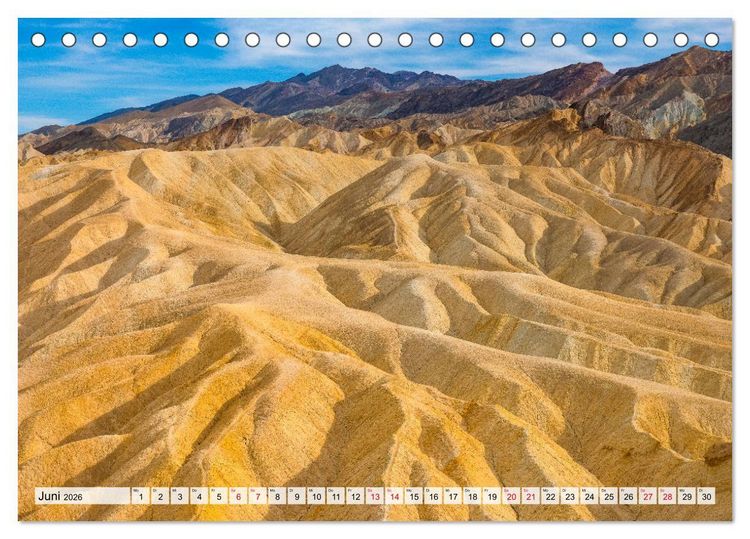 Produktbild: Sehnsuchts Landschaften im Amerikanischen Westen (Tischkalender 2026 DIN A5 quer), CALVENDO Monatskalender