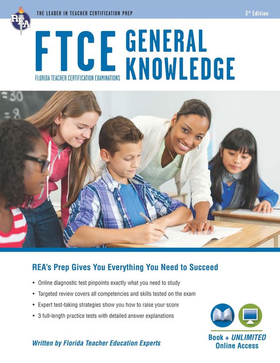 Produktbild: FTCE General Knowledge Book + Online