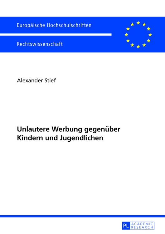 Produktbild: Unlautere Werbung gegenueber Kindern und Jugendlichen