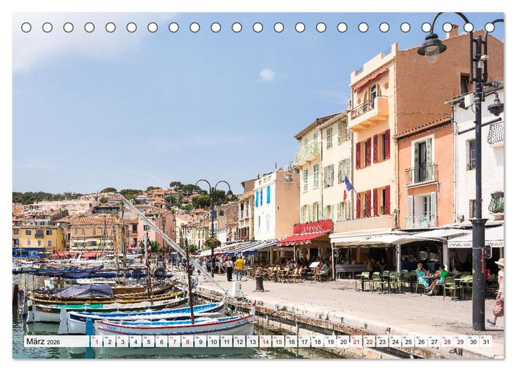 Produktbild: S&uuml;dfrankreich - Bezaubernde Region mit malerischer Vielfalt (Tischkalender 2026 DIN A5 quer), CALVENDO Monatskalender