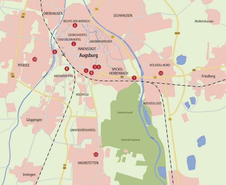Produktbild: Zu Fu&szlig; durch Augsburg