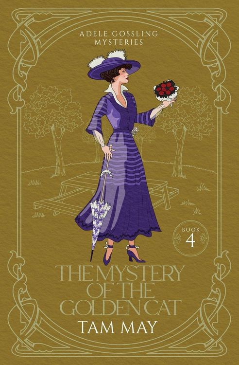Produktbild: The Mystery of the Golden Cat (Adele Gossling Mysteries