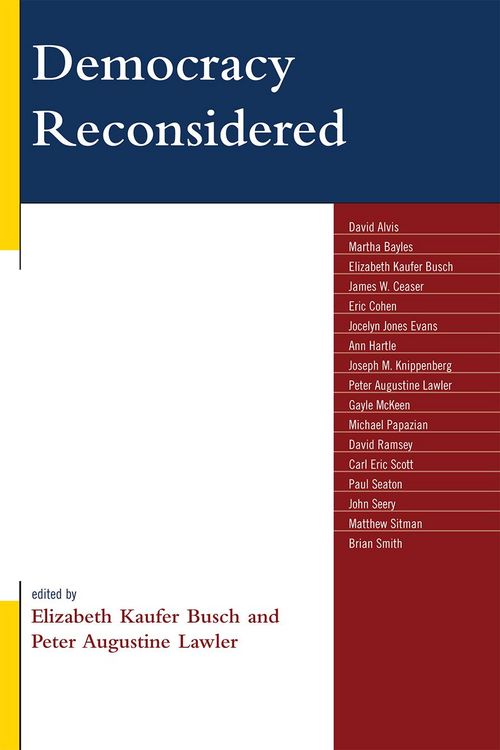 Produktbild: Democracy Reconsidered