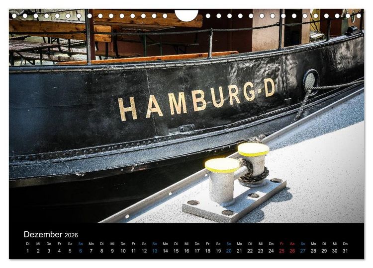 Produktbild: Hamburg (Wandkalender 2026 DIN A4 quer), CALVENDO Monatskalender