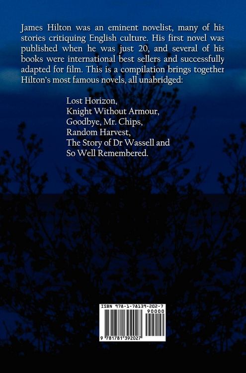 Produktbild: Famous Novels -(Unabridged) Lost Horizon, Knight Without Armour, Goodbye, Mr. Chips, Random Harvest, the Story of Dr Wassell, & So Well Remembered