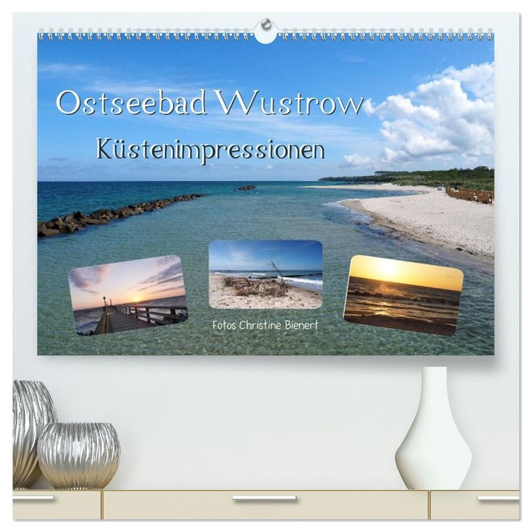 Produktbild: Ostseebad Wustrow K&uuml;stenimpressionen (hochwertiger Premium Wandkalender 2027 DIN A2 quer), Kunstdruck in Hochglanz