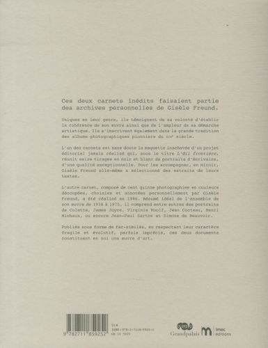 Produktbild: Carnets de Gis&egrave;le Freund