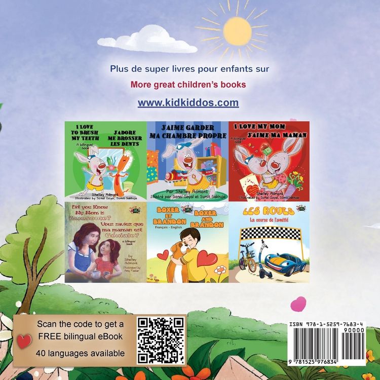 Produktbild: I am Thankful (French English Bilingual Children's Book)