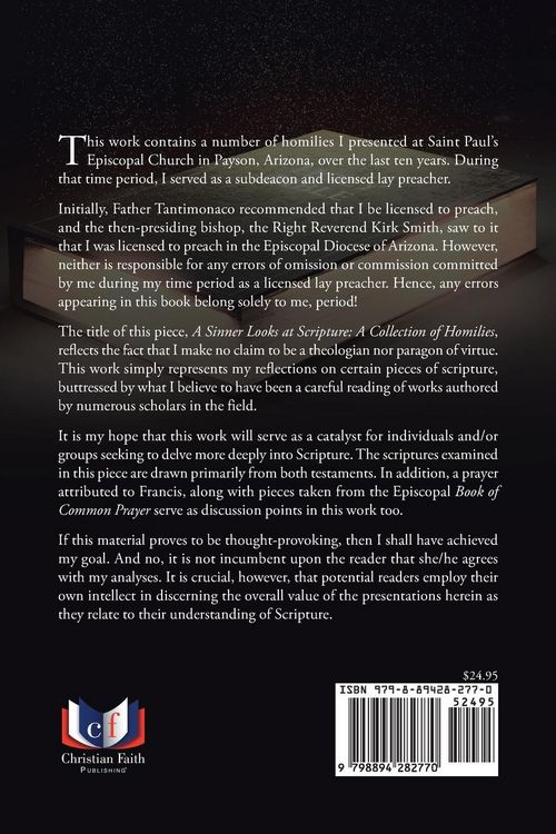 Produktbild: A Sinner Looks at Scripture