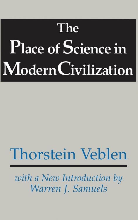 Produktbild: The Place of Science in Modern Civilization