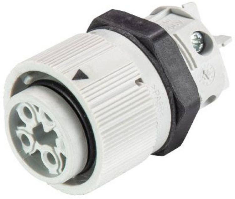 Produktbild: Wieland 46.051.5054.0 Rundstecker Buchse, Einbau Serie (Rundsteckverbinder): RST&reg; MINI Gesamtpolzahl: 4 + PE 1 St.