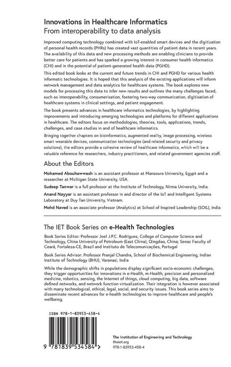Produktbild: Innovations in Healthcare Informatics