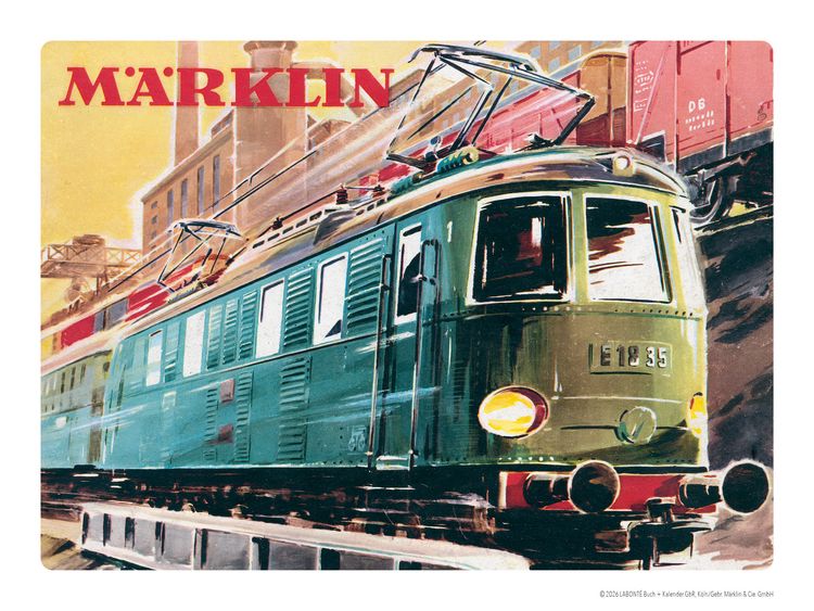 Produktbild: Modelleisenbahnen Kalender 2027