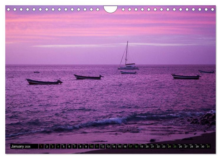Produktbild: Cabo Verde - Africa's Dream Archipelago (Wall Calendar 2026 DIN A4 landscape), CALVENDO 12 Month Wall Calendar