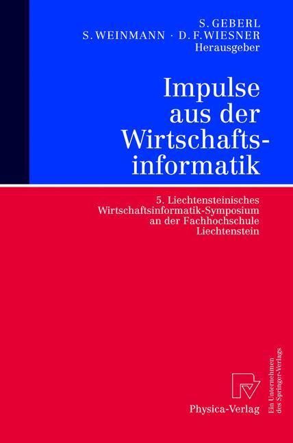 Produktbild: Impulse aus der Wirtschaftsinformatik