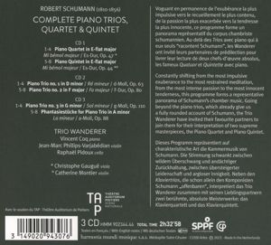 Produktbild: Robert Schumann: Complete Piano Trios,Quartet & Q
