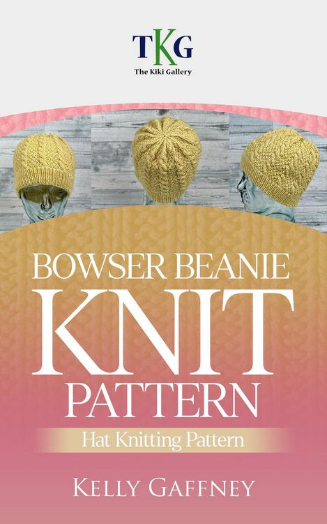 Produktbild: Bowser Beanie Knit Pattern (DK Knit Patterns)