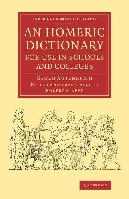 Produktbild: An Homeric Dictionary for Use in Schools and Colleges