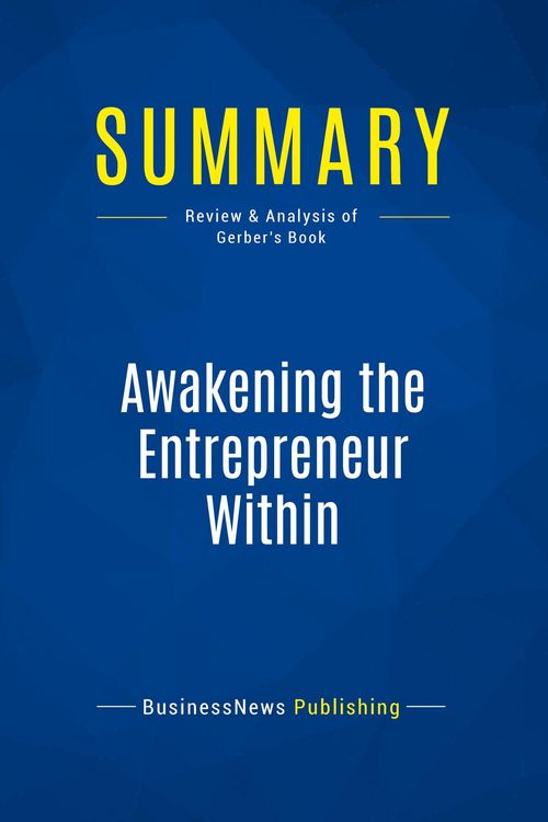 Produktbild: Summary: Awakening the Entrepreneur Within