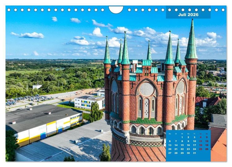 Produktbild: Hansestadt Rostock (Wandkalender 2026 DIN A4 quer), CALVENDO Monatskalender