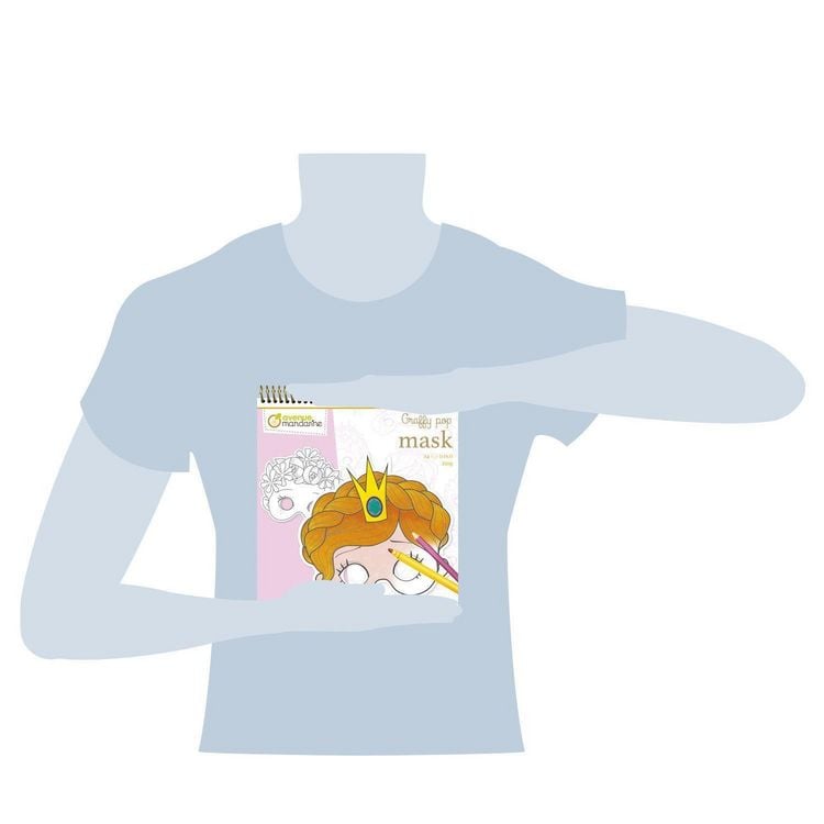 Produktbild: Graffy Pop, Maskenmalbuch M&auml;dchen
