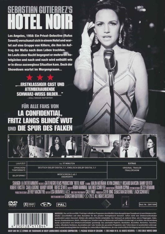 Produktbild: Hotel Noir,1 DVD
