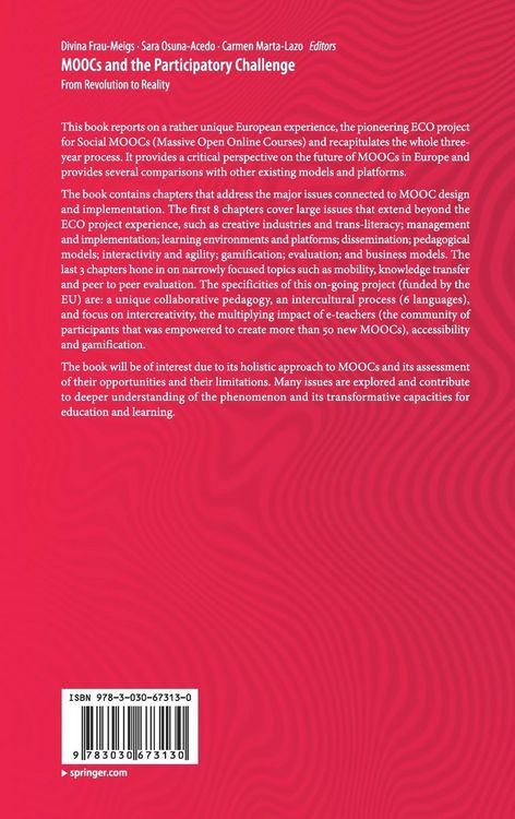 Produktbild: MOOCs and the Participatory Challenge