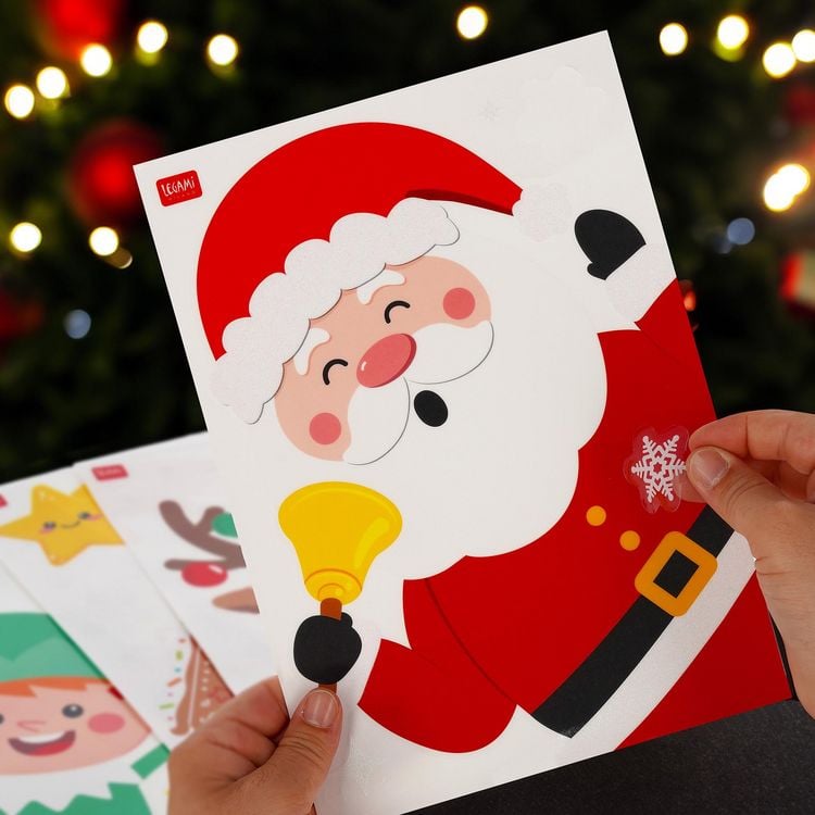Produktbild: Legami Window-Wow - 35 Aufkleber - Weihnachten