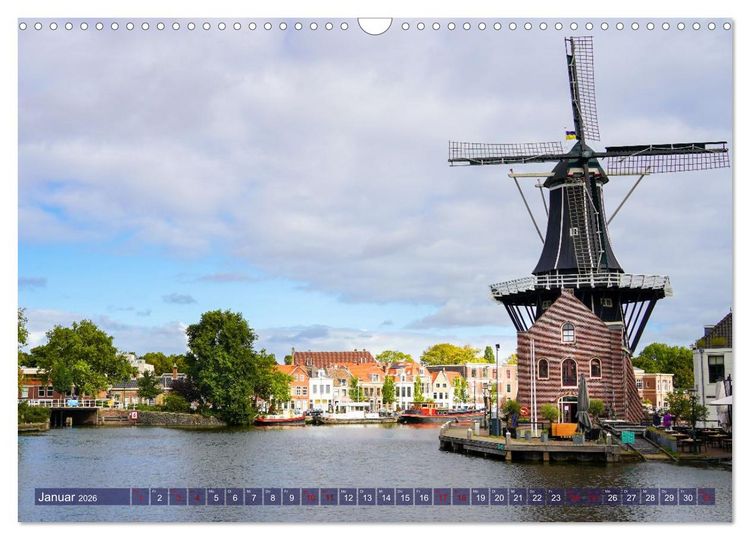 Produktbild: Haarlem - Kleine Schwester von Amsterdam (Wandkalender 2026 DIN A3 quer), CALVENDO Monatskalender