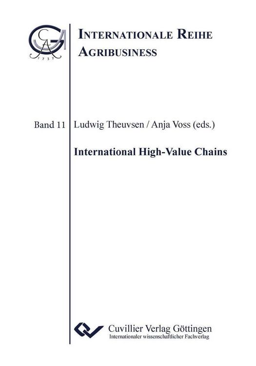 Produktbild: International High-Value Chains