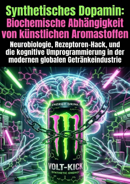 Produktbild: Synthetisches Dopamin: Biochemische Abh&auml;ngigkeit von k&uuml;nstlichen Aromastoffen
