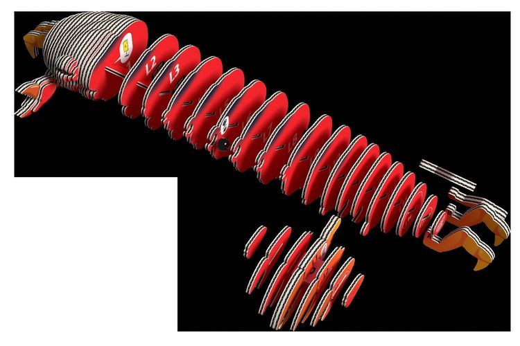 Produktbild: EUGY - 3D Bastelset Krabbe