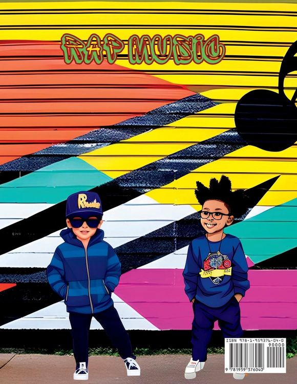 Produktbild: Inspiring Rap Coloring Book for Kids